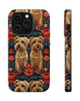 Yorkie Charm Twins Magnetic Tough Cases