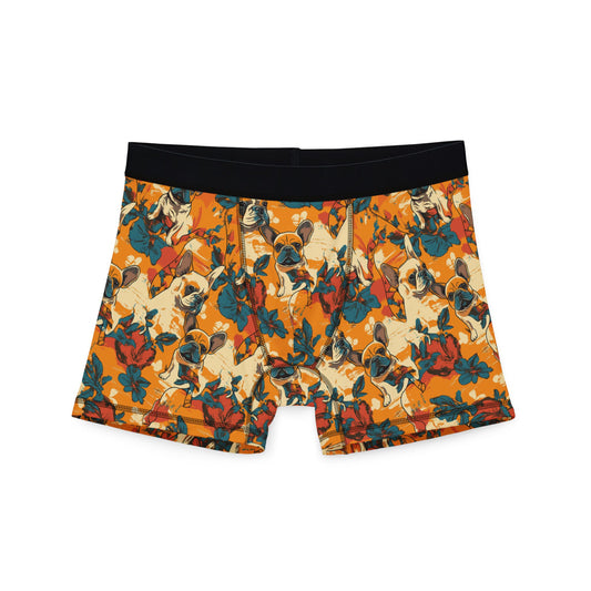 Frenchie Glow-Up Galore Men's Boxers