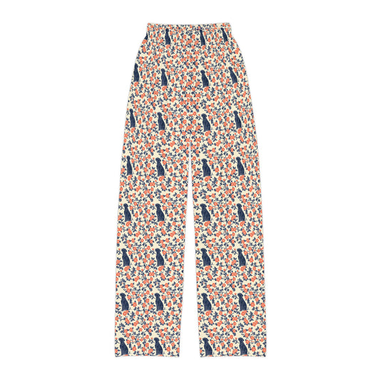 Bloomiful Lab Bouquet Kids Pajama Pants