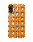 Boxer Blissful Chic Canine Slim Phone Cases