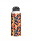 Impressionistic German Shepherds Stainless Steel Water Bottle