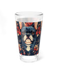 Gothic Rose Bulldog Noir Enchantment Mixing Glass, 16oz