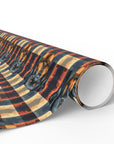 Pawsome Rottweiler Royalty Plaid Wrapping Paper