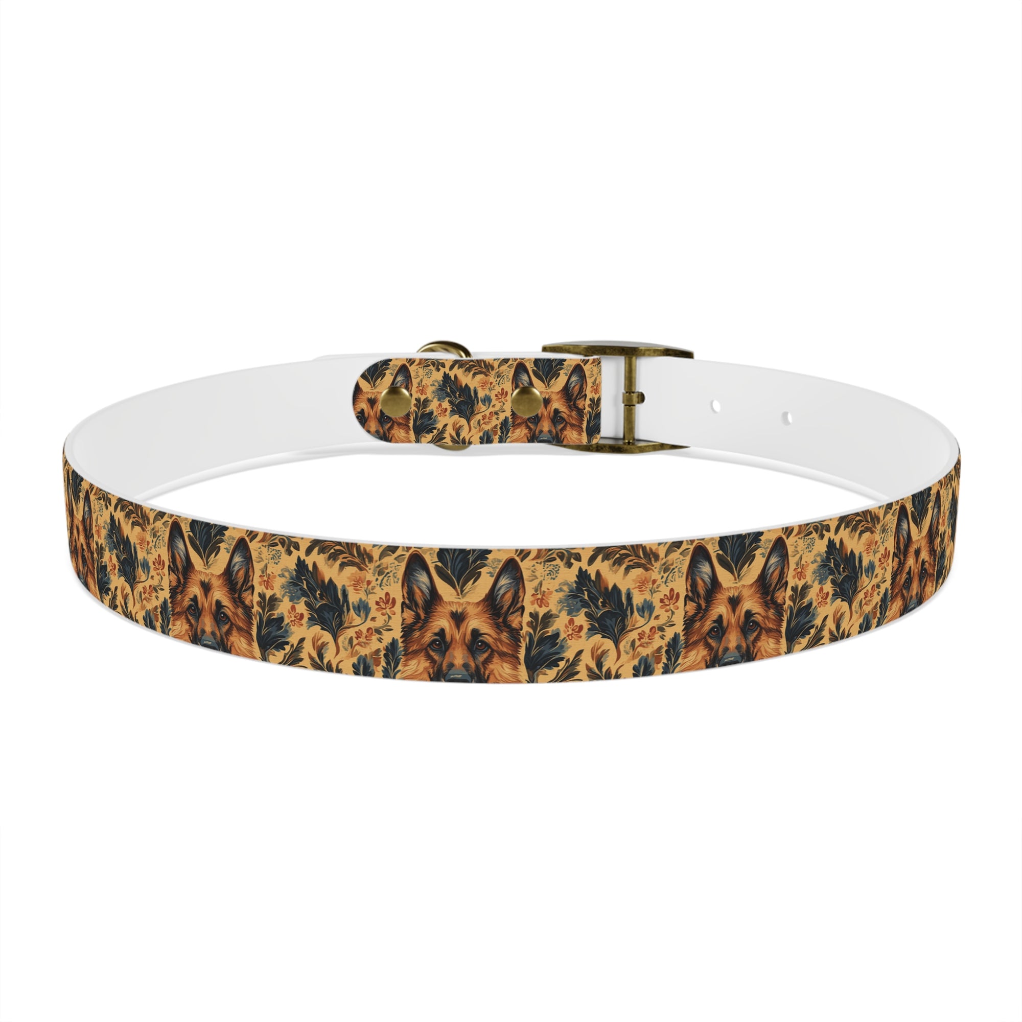 Autumnal German Shepherd Glamour Dog Collar