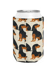 Whimsical Dachsund Dreamcatcher Can Cooler Sleeve