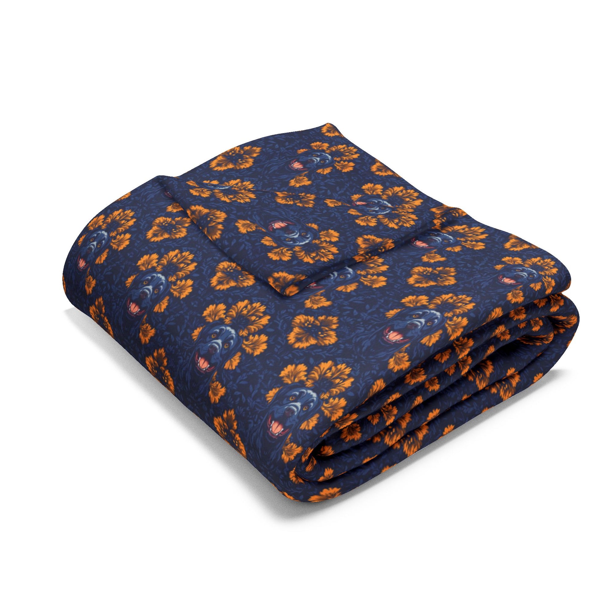 Royal Rottweiler Regalia Arctic Fleece Blanket