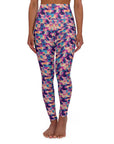 Dazzling Bulldog Chic High Waisted Yoga Leggings