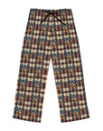 Pawsome Rottweiler Royalty Plaid Women's Pajama Pants