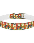 Corgi Chic Popart Pup Dog Collar