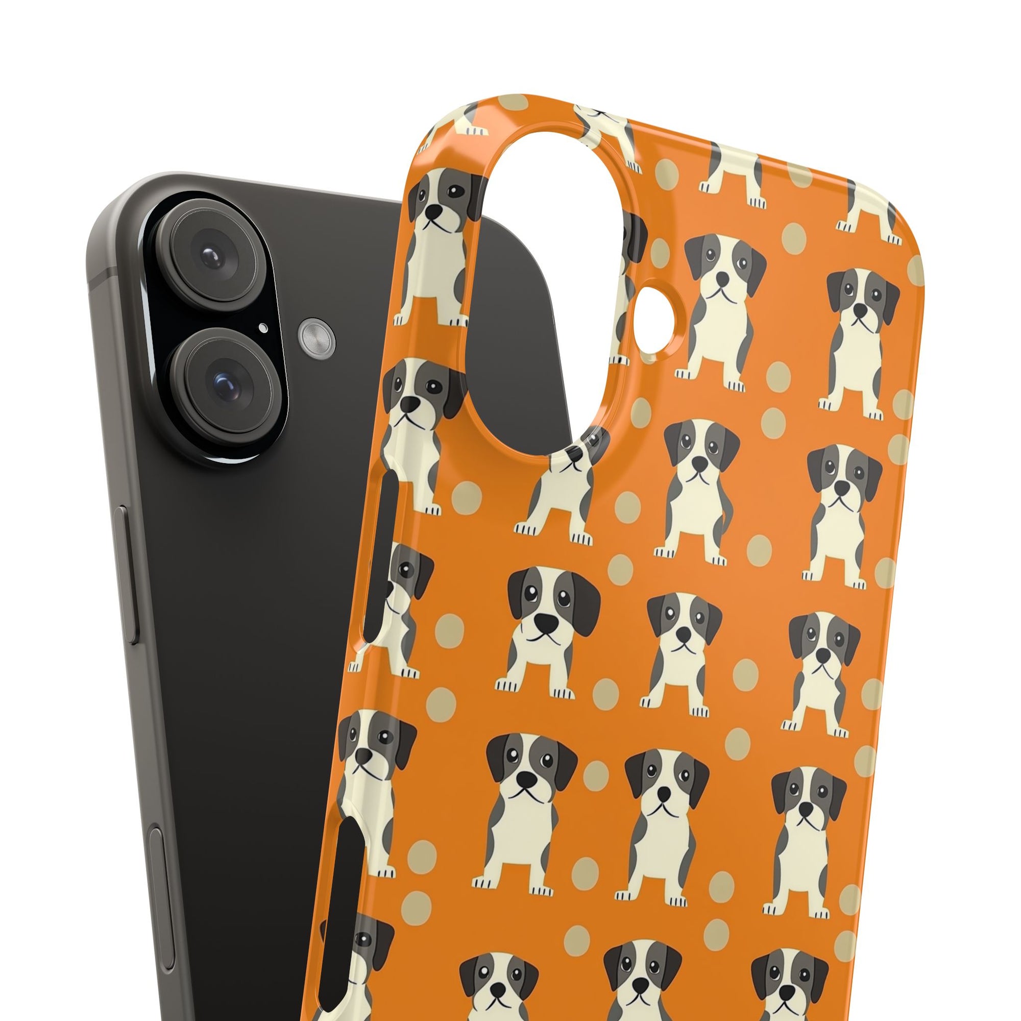 Boxer Blissful Chic Canine Slim Phone Cases