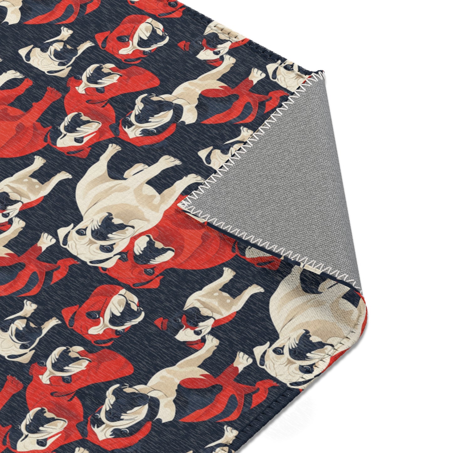 Modern Bulldog Bash - Fun Area Rug