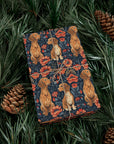 Floral Pawsome Dachsund Delight Gift Wrap Papers