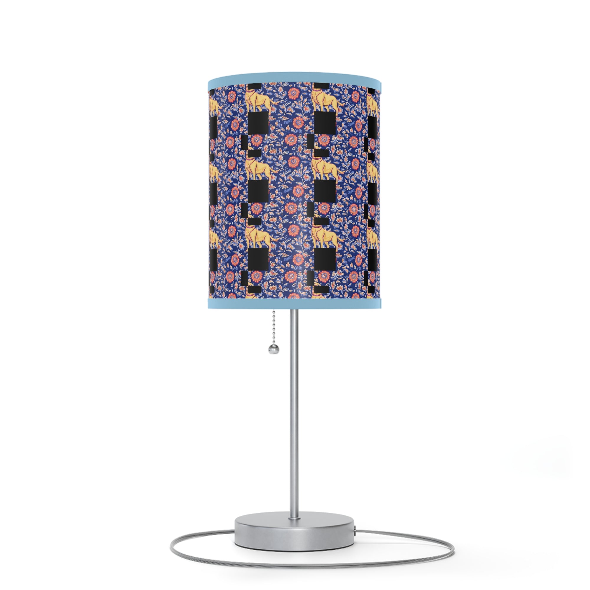 Bloomtastic Lab Petal Parade Lamp on a Stand