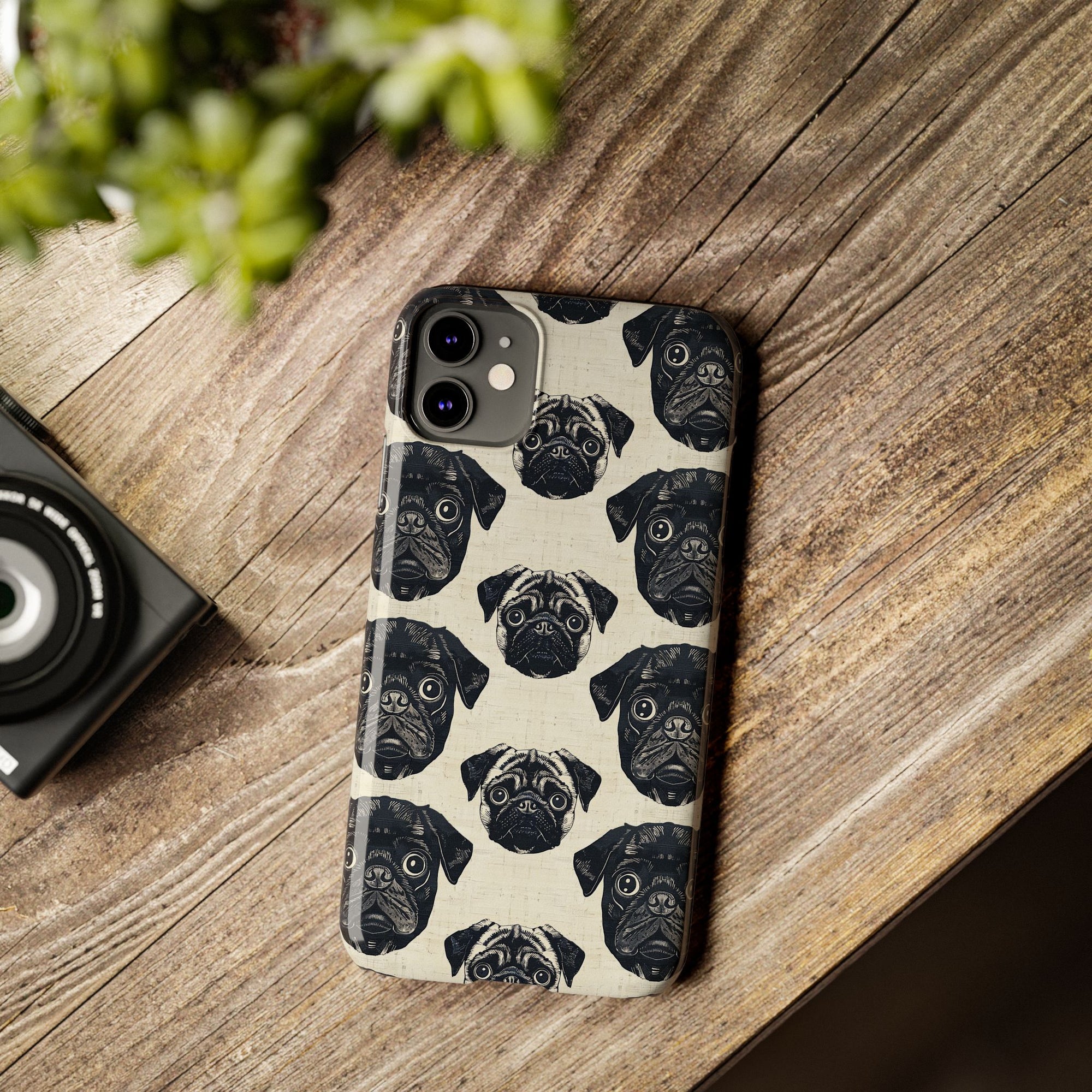 Pugalicious Enchantment Slim Phone Cases