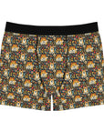 Corgi Rainbow Vine Dream Men's Boxer Briefs