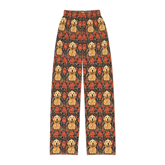 Golden Pawsatronic Tapestry Kids Pajama Pants