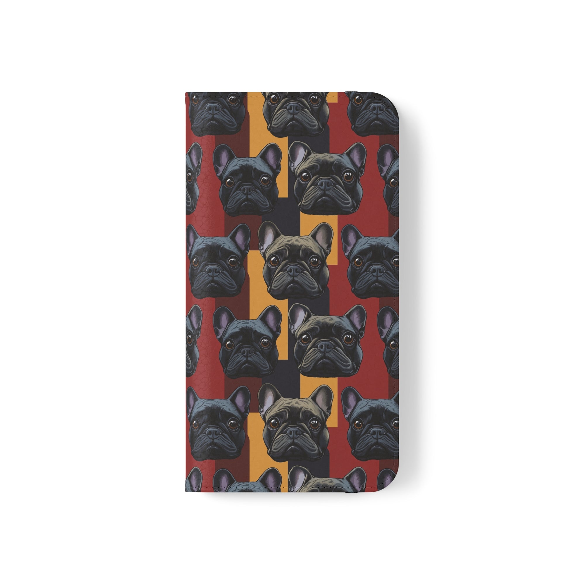 Chic Canine Checkmate - Frenchie Edition Flip Cases