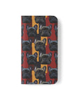 Chic Canine Checkmate - Frenchie Edition Flip Cases