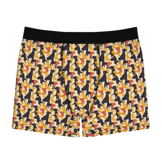 Modern Charm Labrador Chic Men's Boxer Briefs