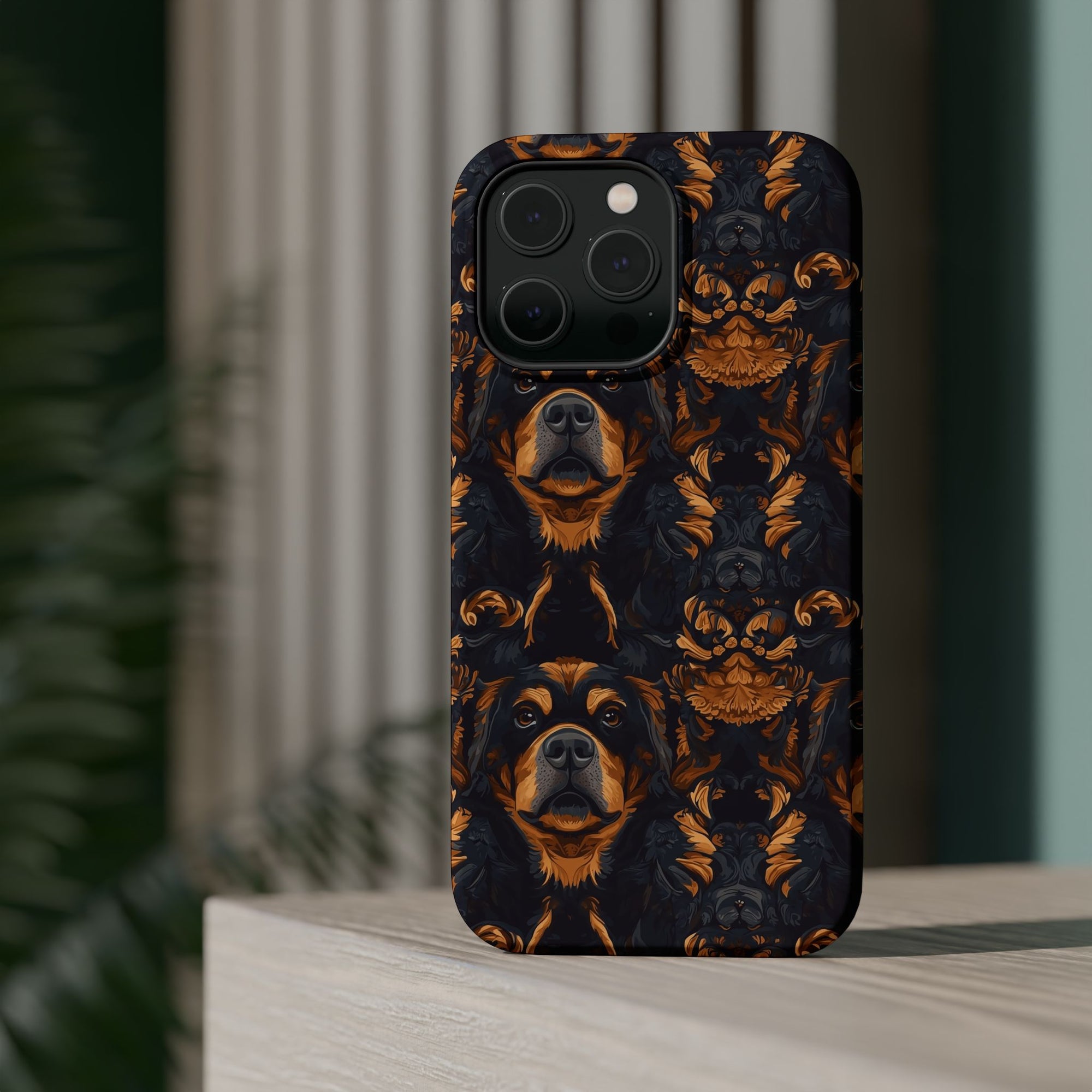 Modern Rottweiler Royalty Magnetic Tough Cases