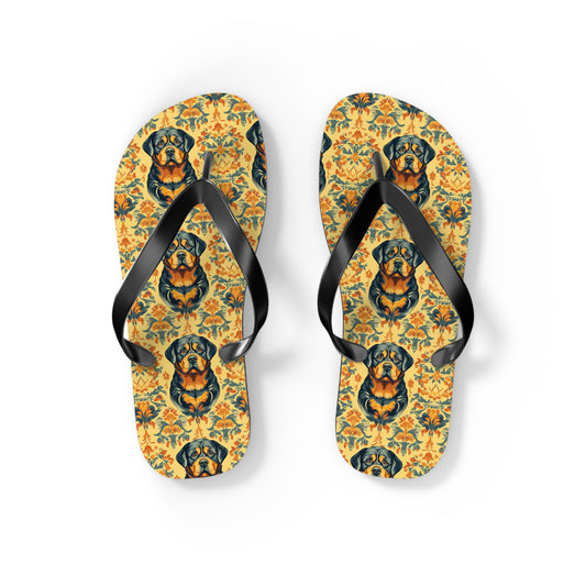 Royal Rottie Regalia Flip Flops