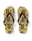 Royal Rottie Regalia Flip Flops