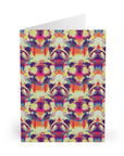 Glitchy Bulldog Blitz Greeting Cards (5 Pack)