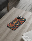 Floral Pawsome Dachsund Delight Slim Phone Cases