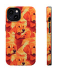 Golden Glamour Paws Magnetic Tough Cases