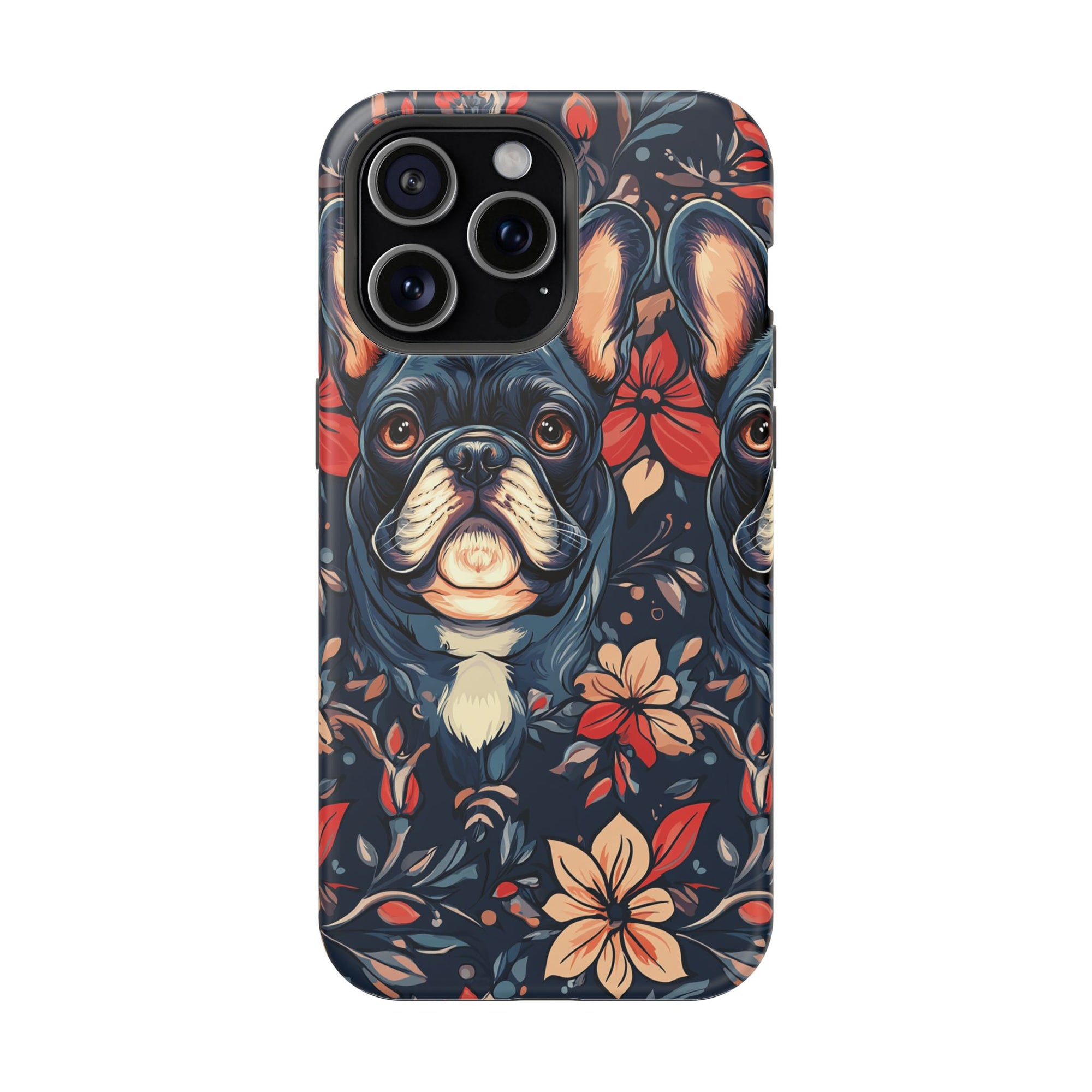 Gothic Rose Bulldog Noir Enchantment Magnetic Tough Cases