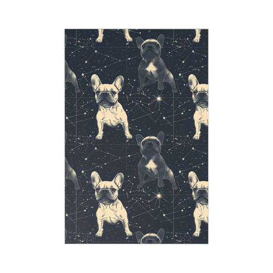 Frenchie Celestial Soar Postcards