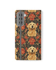 Golden Pawsatronic Tapestry Flip Cases