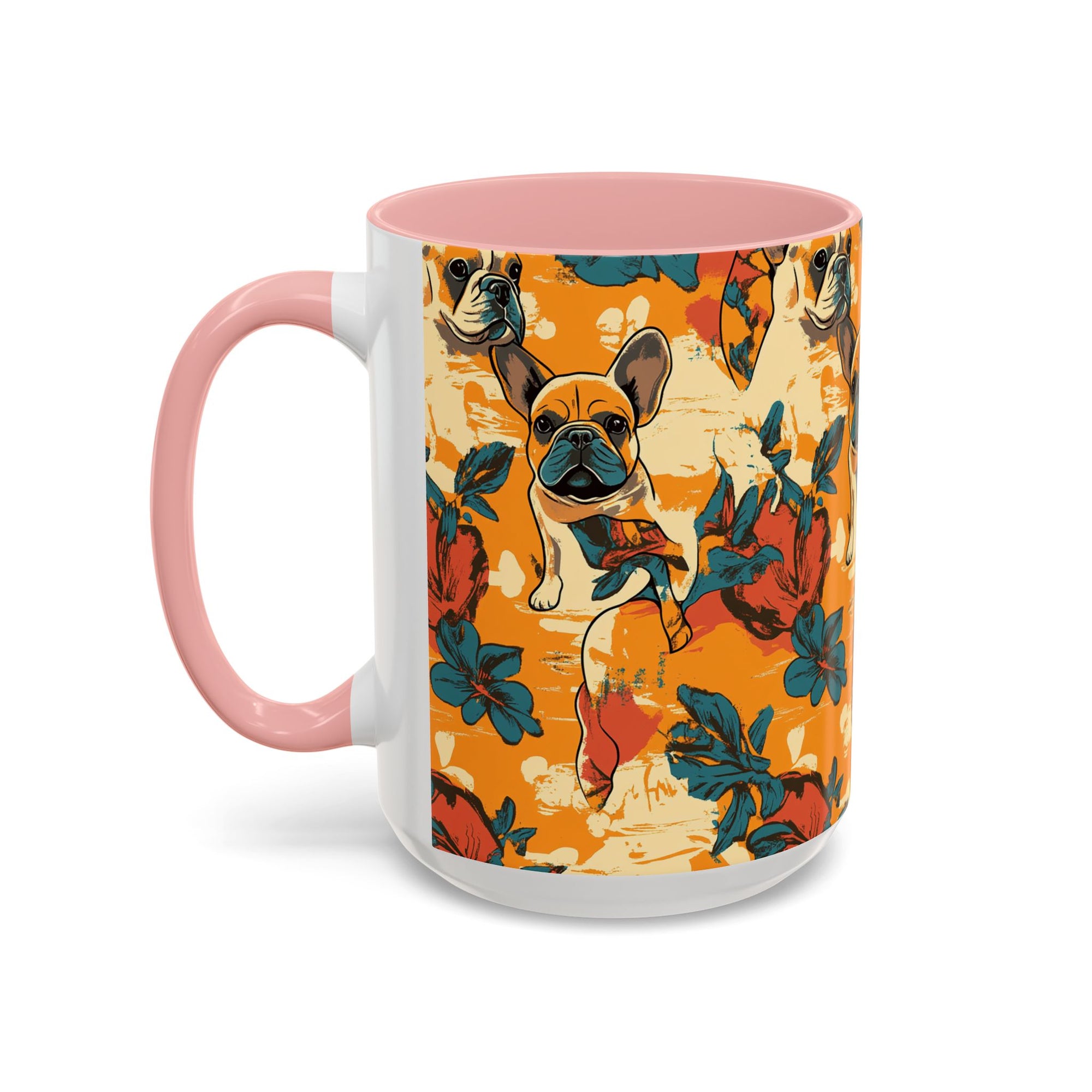 Frenchie Glow-Up Galore Accent Coffee Mug