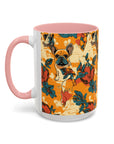 Frenchie Glow-Up Galore Accent Coffee Mug