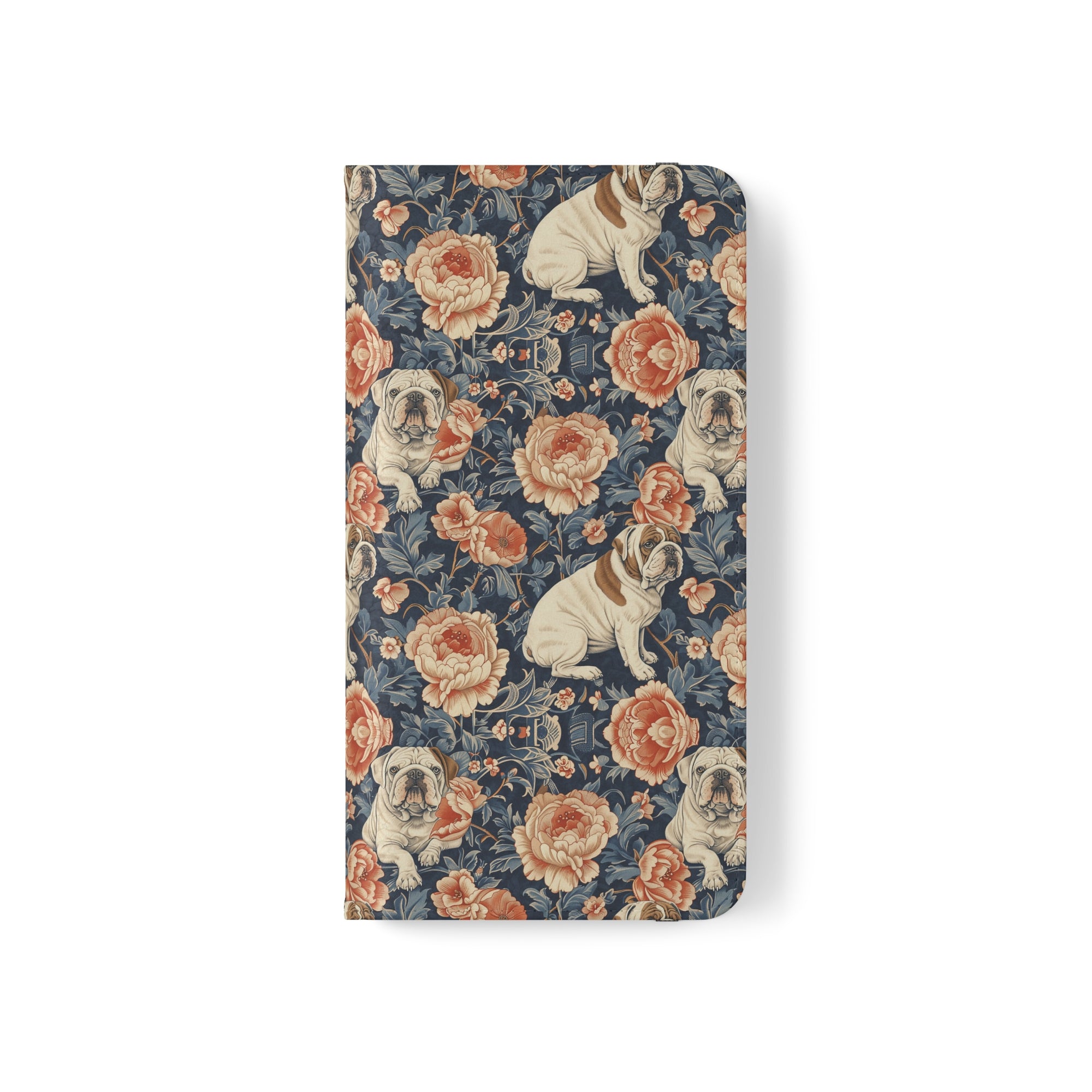 Blooming Bulldog Beauty Flip Cases