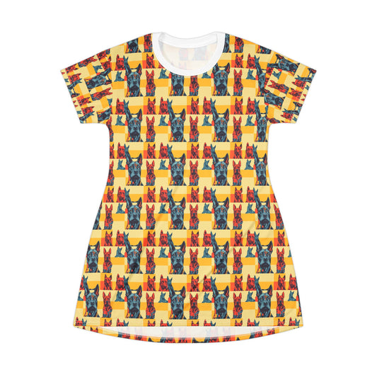 Dane-tastic Marvelous Mutt Mode T-Shirt Dress