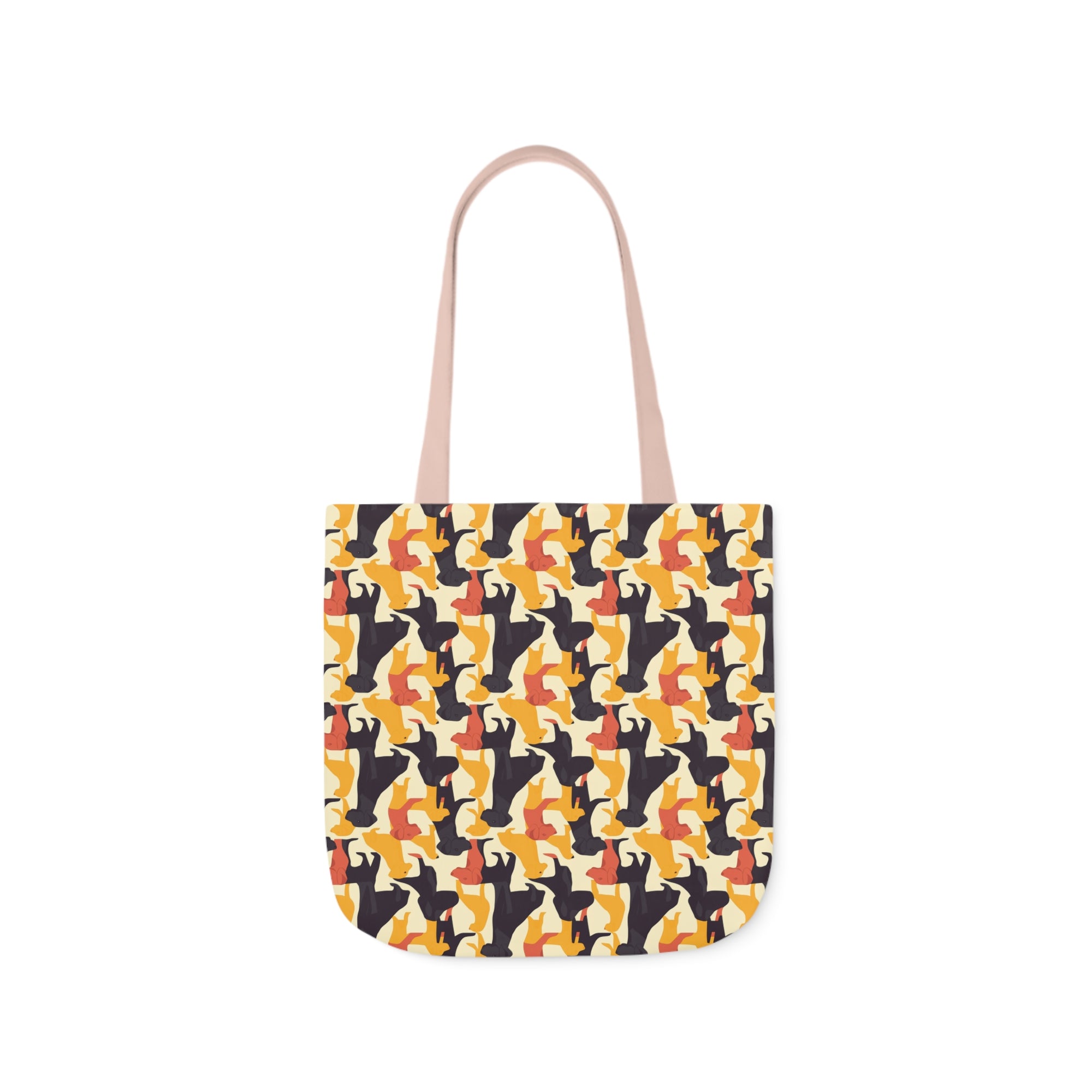 Modern Charm Labrador Chic Canvas Tote Bag