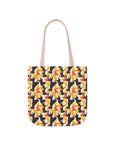 Modern Charm Labrador Chic Canvas Tote Bag