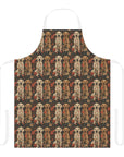 Blossoming Labradors Bouquet Apron