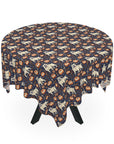 Bulldog Blossom Bonanza Tablecloth