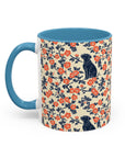 Bloomiful Lab Bouquet Accent Coffee Mug