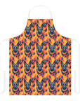 Impressionistic German Shepherds Apron