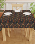 Dapper Dachshund Embroidery Elegance Tablecloth