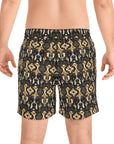 Manor Pup Boxer Royale Men's Mid-Length Swim Shorts