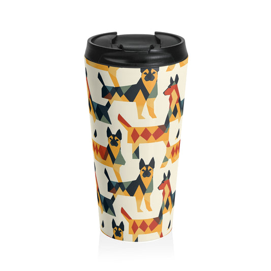 Shepherd's Galactic Glamour Harness Stainless Steel Travel Mug