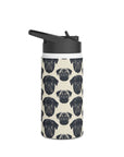 Pugalicious Enchantment Stainless Steel Water Bottle