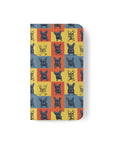 Frenchie Pop Art Pawfection Grid Flip Cases