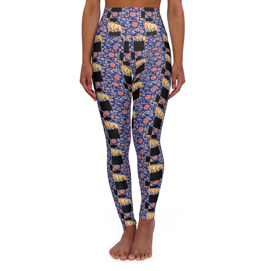 Bloomtastic Lab Petal Parade High Waisted Yoga Leggings