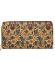 Autumnal German Shepherd Glamour Zipper Wallet