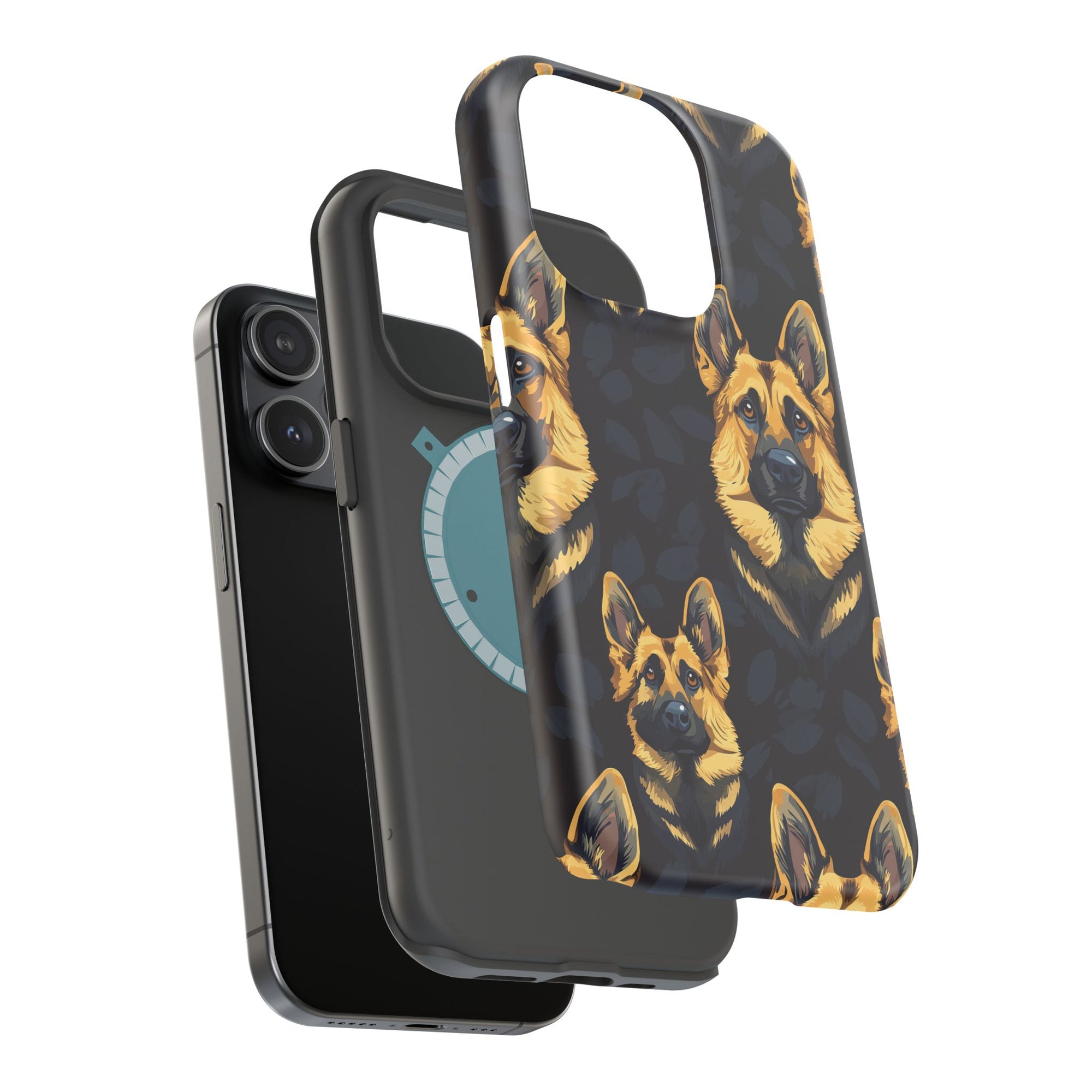 Majestic Hound Couture: German Shepherd LuxeBlend Magnetic Tough Cases